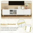 thumbnail image 4 of Maritcute TV Stand For 80-89 Inches Television Modern TV Consoles Entertainment Stand With Storage Cabinets For Living Room Home Office, 4 of 8