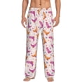thumbnail image 2 of Picia Cowgirl Boots Mens Soft Woven Cotton Elastic Waistband Sleep Pajama Pant Lounge Sleep Pant With Pockets And Drawstring-X-Large, 2 of 9