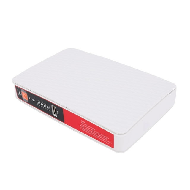 Batterie de Secours d'Alimentation Sans Interruption Power Mini 8000mAh DC pour Machines de Présence par Empreinte Digitale, Contrôle d'Accès, Caméra Portable, Lecteurs DVD, Blanc