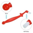 thumbnail image 4 of Unique Bargains Espresso Machine Brush, 2 Pcs Coffee Cleaning Tool for Coffee Grinder, Red, 4 of 7