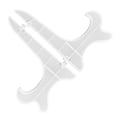 thumbnail image 3 of Shisuyan 2pcs/Set Display Rack Mold Silicone Stand Holder Resin Epoxy Casting Mold, 3 of 8
