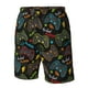 thumbnail image 4 of Balery Play Game3 Traje de Baño Estilo Hawaiano para Hombre, Shorts de Secado Rápido con Bolsillos-Small, 4 of 6