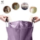 thumbnail image 3 of WOOHA Cesto para la Ropa sucia, Cesto para la Ropa, Cesto para Ropa Plegable, Impermeable, fácil de Transportar con Asas de Aluminio protegidas con Espuma, Bolsa de lavandería, 95 L, Púrpura, 3 of 5
