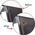 thumbnail image 4 of TINKI  Soft Carbon Fiber Door AC Air Vent Outlet Cover Trims Compatible with Chevrolet Corvette C8 2020-2023, Side Door Small Speaker Trim Frame Accessories, 4 of 12