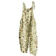 thumbnail image 2 of Clearance Clothes under $5.00 LEBONYARD Womens Plus Size Jumpsuits,Ladies' Printed Sleeveless Casual Overalls Jumpsuit Jumpsuit Pants Green S, 2 of 5