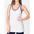 thumbnail image 3 of Fine Jersey Tank, S, White, 3 of 5