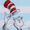 Cat in the Hat, variant on Character Toddler Viscose Unisex 2-Piece Pajama Set, Sizes 12M-5T