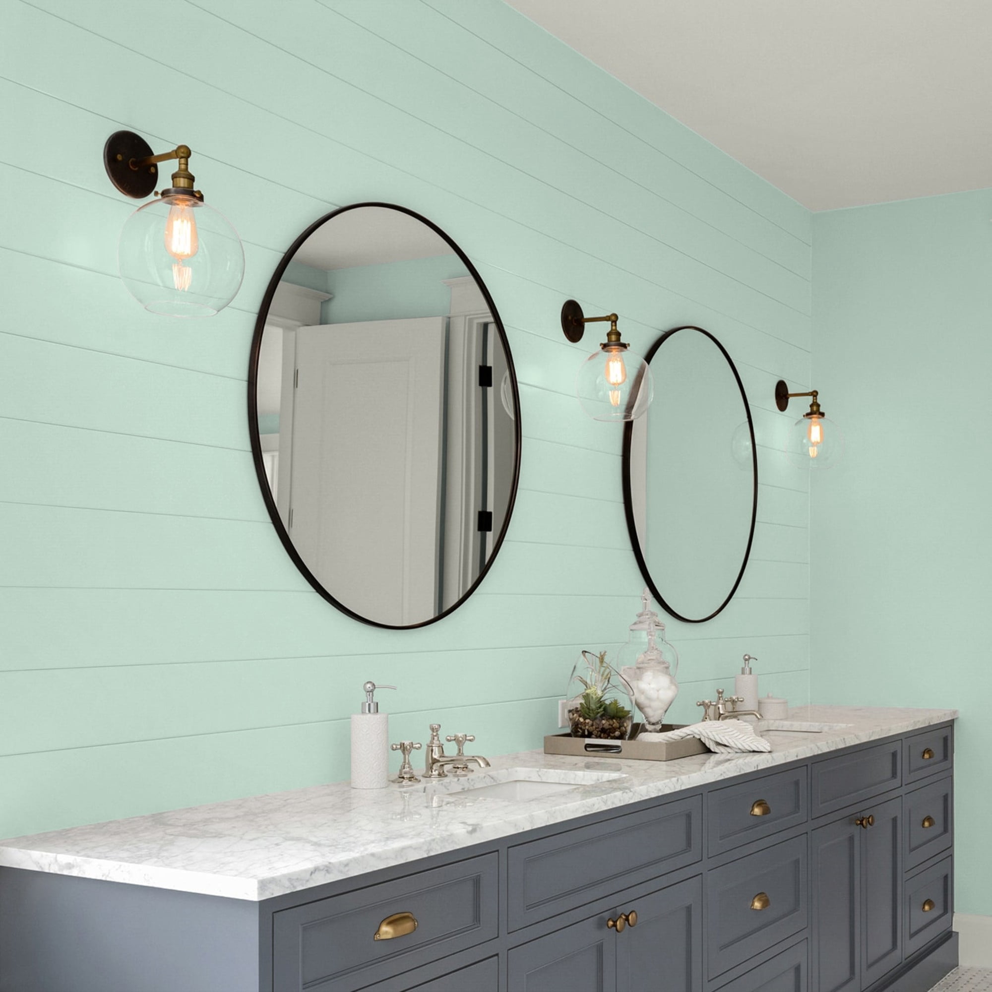 Glidden High Endurance Plus Malted Mint Eggshell Interior Paint and Primer, 1 Quart