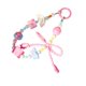 thumbnail image 5 of Correa de teléfono con cuentas, portátil, creativa, regalo para mujer, adorno colgante, correa de muñeca Rosa, 5 of 9