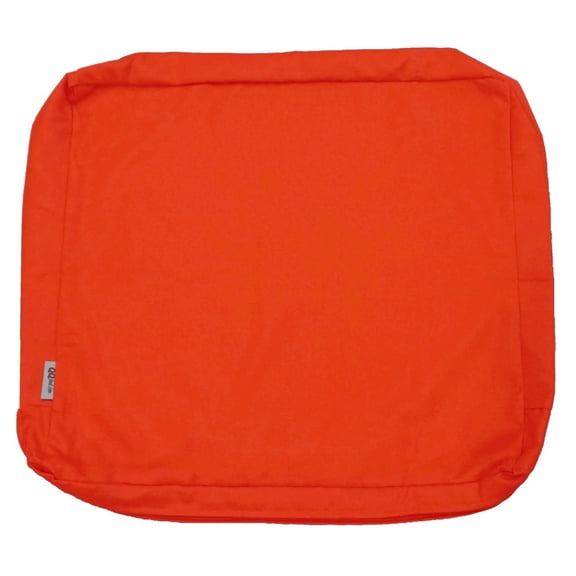 QQbed 4 Pack Tango 23"x23"x5" Washable Covers for Outdoor Patio Seat Pillow Cushions