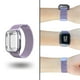 thumbnail image 1 of Correa para apple watch compatible con 42mm / 44mm metálica+ Case completo protector de pantalla Mamá Pulpo Milanese mica completa, 1 of 7