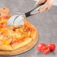 thumbnail image 2 of Cortadora de pizza de alta resistencia, hoja afilada de acero inoxidable con mango antideslizante, cortadora multiusos fácil de limpiar para uso intensivo (garantía de por vida), 2 of 5