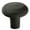 Black, variant on Emtek 86338 Sandcast Barn 1" Mushroom Cabinet Knob From The Sandcast Bronze Collection -