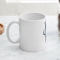 thumbnail image 4 of CafePress - Just Keep Moving Pattern - 11 oz Ceramic Mug - Novelty Coffee Tea Cup, 4 of 6