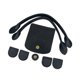 thumbnail image 5 of Asas de bolso de ganchillo, bolso tejido, bricolaje, bolso de cuero de PU, conjunto de tejido, fabricación de bolsos de ganchillo Negro, 5 of 9
