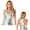 Silver, variant on Women's Shiny Metallic Tank Top Deep U Neck Racer Back Camisole Tops Sleeveless Blouse Shirts Silver L
