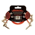 thumbnail image 2 of Ernie Ball 12 inch Flat Ribbon Patch Cable 3-Pack - Red, 2 of 12