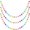 Multicolor, variant on Macaron Color Pom Pom Garland Decorations for Girls Room, Nursery, Birthday Party, Baby Shower - Hanging Ball Strings for Wall Ceiling Decor, Children’s Bedroom Decorations