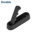 thumbnail image 4 of Unique Bargains Round Coat Hook Wall Mount Folding Hook Black 2.87"x0.91"x0.47", 4 of 7