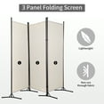 PayLessHere 3 Panel Room Divider Folding Privacy Screen 5.9FT Partition