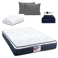 thumbnail image 1 of Colchón Matrimonial Monaco + Almohada 2Pack + Protector Cloud + Sabanas Softy, 1 of 8