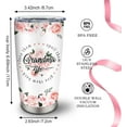 thumbnail image 3 of Grandma Christmas Birthday Gifts, Mothers Day Gifts for Grandma Tumbler 20oz, Best Great Grandma Gifts, Gigi Gifts for Grandma Mug, Grandma Gifts from Grandchildren, Grandmother Gifts Idea, 3 of 6