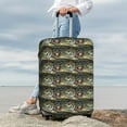 thumbnail image 7 of Lsque Largemouth Bass Fish Printed Luggage Cover, Travel Luggage Protector,Scratch and Dirt Resistant, Fits 18-32 Inch Luggage-Small, 7 of 7