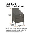 thumbnail image 3 of Classic Accessories Ravenna® High Back Patio Chair Cover - Premium Outdoor Furniture Cover with Water Resistant Fabric (55-144-015101-EC), 3 of 18
