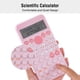 thumbnail image 2 of Calculadora científica, rosa delgada y portátil, pantalla de dos líneas, cálculo multifuncional, adecuada para estudiantes u oficinas, 2 of 5