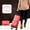 Red, variant on Hml 2 In 1 Foldable Shopping Cart Folding Shopping Cart Folding Tug Cart Shopping