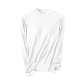 thumbnail image 6 of biudgviw Pajama Tops for Women Modal Crew Neck Long Sleeve Sleep Shirts Built in Bra Ultra Soft Slim Fit Lounge Tops Blouses, 6 of 6