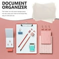 thumbnail image 6 of Raindrops 20pcs Plastic File Folders Transparent Folder Organization for, 6 of 8