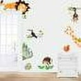 thumbnail image 1 of WIFKLSIIPG 2015 Jungle Animal Nursery Child Home Decor Mural Wall Sticker Decal, 1 of 4
