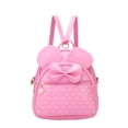 thumbnail image 1 of KL928 Mini mochila linda con lunares y lazo para niñas, mochilas pequeñas, bolso de hombro convertible, bolso para mujer, 1 of 5