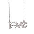 thumbnail image 1 of Hello World Espagnol Art Déco Mode Amour Collier Pendentif Bijoux, 1 of 3