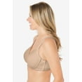 thumbnail image 3 of Comfort Choice Women's Plus Size Cotton Wireless Lightly Padded T-Shirt Bra, 3 of 5