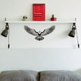 thumbnail image 7 of Flying Eagles Stencil with Brush 11.7x8.3Inch Eagle with Spreading Wings Painting Stencil Reusable Animal Themes Decoration Template for Painting on Wood Wall Floor Furniture Colorful, 7 of 7