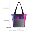 thumbnail image 3 of Easygdp Neon Toy Cat Reflections Bolso de Hombro para Mujer, Bolso Bandolera y Cartera de Mano Elegante para Uso Diario, 3 of 5