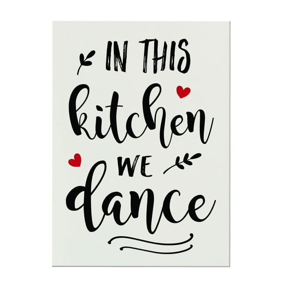 Kitchen Family Wall Decor Sign Gift - In This Kitchen