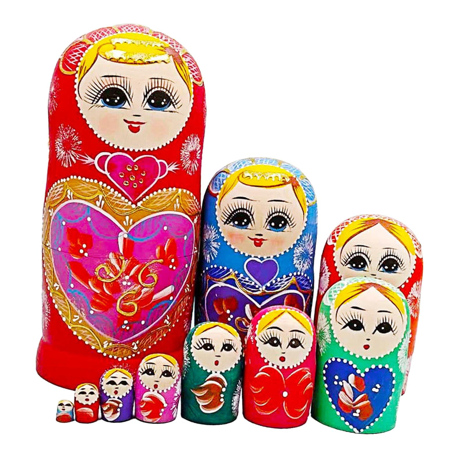 Wagoog Ensemble De Poupées Familiales En Bois De 8 Figurines De Pet Personnes Pour Accessoires De Meubles De Maison De Po Am