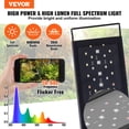 thumbnail image 2 of VEVOR Full Spectrum Aquarium Light & LCD Monitor for 30"-36" Freshwater Tank 24W, 2 of 9