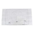 thumbnail image 3 of 26x46in Jigsaw Puzzle Mat, Puzzle Mat, For Storing Puzzle Travel Use Gray, 3 of 8