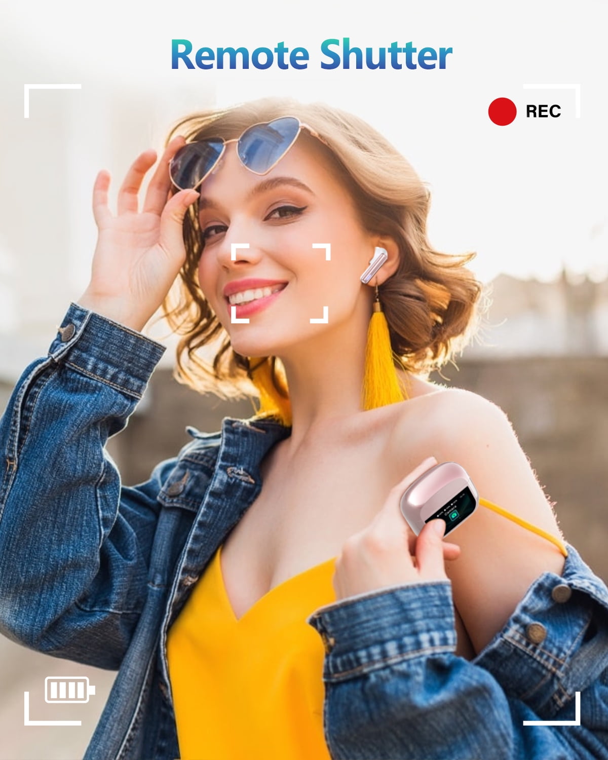 Wireless Earbuds, Bluetooth 5.4 Headphones, EarBuds with Touch Screen, ANC ENC Noise Cancelling Transparency Mode, 50H Stereo Deep Bass, IPX7 Waterproof, Clear Calls, 5 EQ for iOS Android