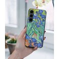 thumbnail image 5 of WIRESTER Shockproof Soft Rubber Cover Case for Samsung Galaxy S24 FE 6.7", Irises Vincent Van Gogh, 5 of 5