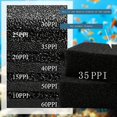 thumbnail image 5 of HLONK 2pcs Aquarium Filter Sponge  Cuttable Pond Filter Material  Large Filter Sponge for Fish Tanks and Ponds  Multi-Hole Filtration Pad  Fish Tank Filter Sponge  Pond Filtration  Textur, 5 of 5