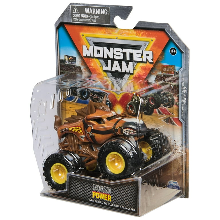 送料無料 通販 Horse Official Jam, Monster Power Die-Cast Truck, Monster 乗り物おもちゃ