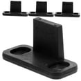 thumbnail image 4 of NICEXMAS 4Pcs Sliding Closet Door Floor Guide Black Hardware Preventing Door Shaking, 4 of 8