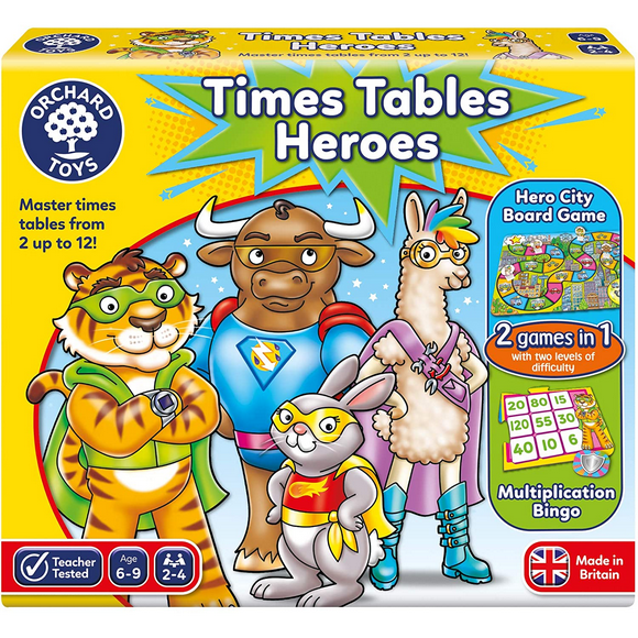 Orchard Toys - 000941 | Times Tables Heroes