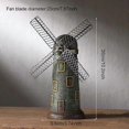 thumbnail image 2 of Vintage Resin Windmill Ornaments Holland Style Piggy Bank Figurine Building Antique Craft Europe Models Home Cafe Decor, 2 of 5