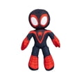 thumbnail image 1 of Muñeco de peluche infantil Marvel Spidey and His Amazing Friends, Miles Morales, para niños. 25 cm de alto. Marca Ruz., 1 of 5